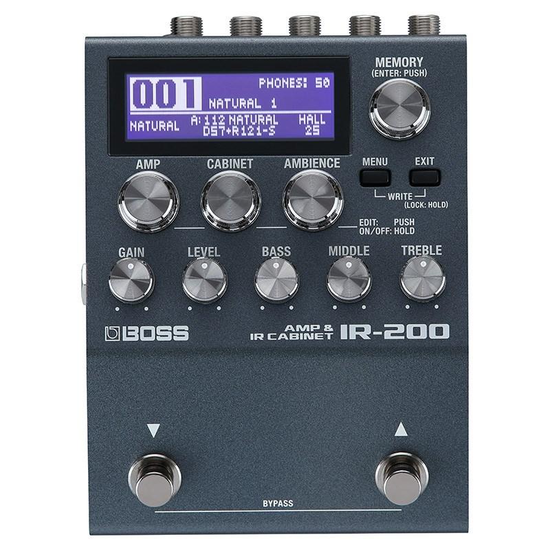 BOSS IR-200 [AMP \u0026 IR CABINET]（アイアール アンプシミュレーター ボス）