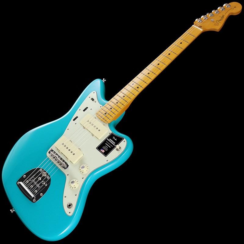 Fender USA American Professional II Jazzmaster (Miami Blue/Maple)の画像