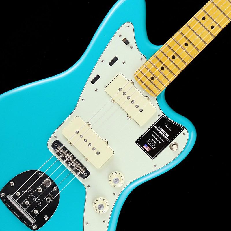 Fender USA American Professional II Jazzmaster (Miami Blue/Maple)の画像