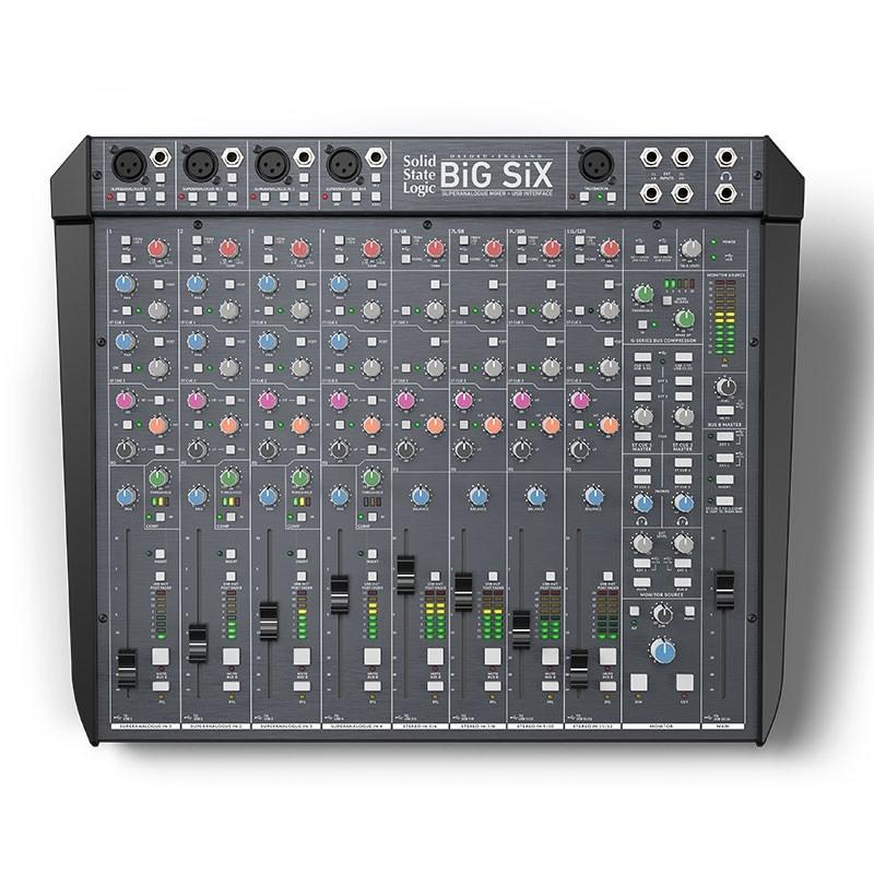 SSL(Solid State Logic) BiG SiX (ミキシングコンソール)(16ch)(USB-C 