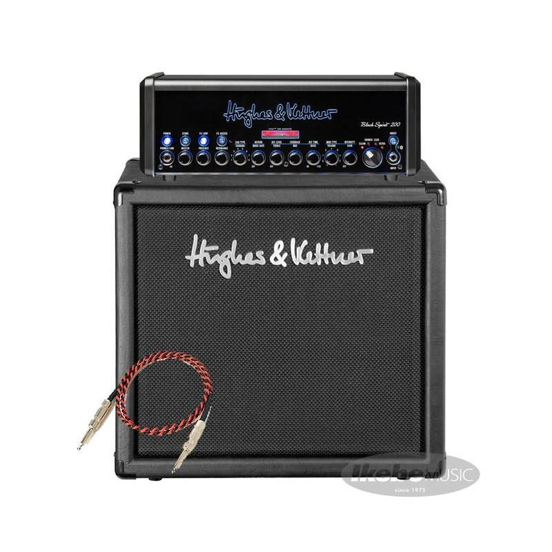 Hughes&Kettner Black Spirit 200 + TM112 Cabinet【お買い得2点セット】Belden#9497 SPケーブル＆専用キャリングバッグ付き