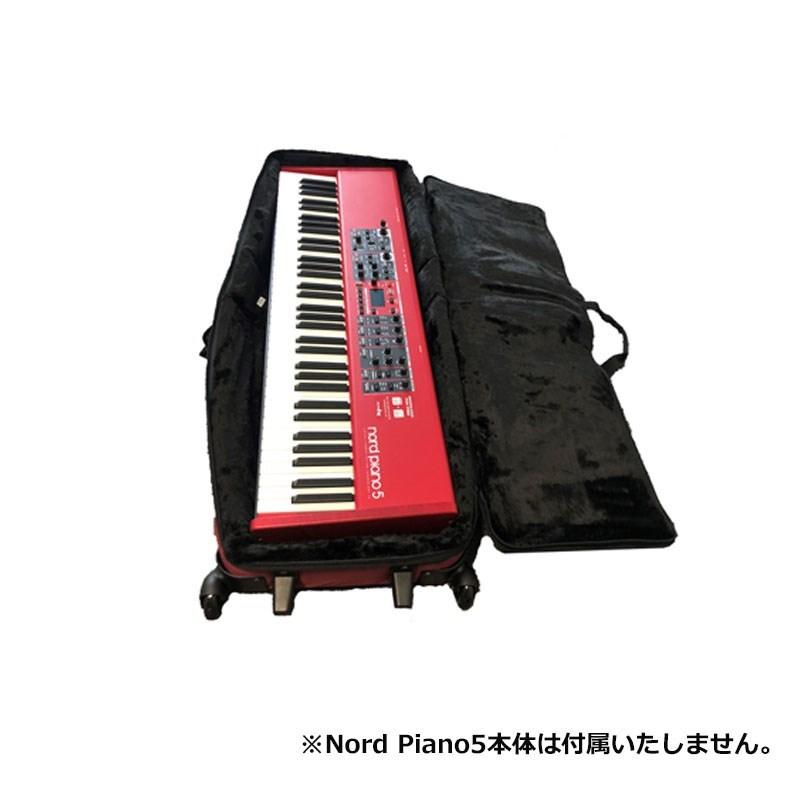 Nord（CLAVIA） SOFT CASE STAGE / PIANO 73 (with Wheel)｜ikebe-revole｜04