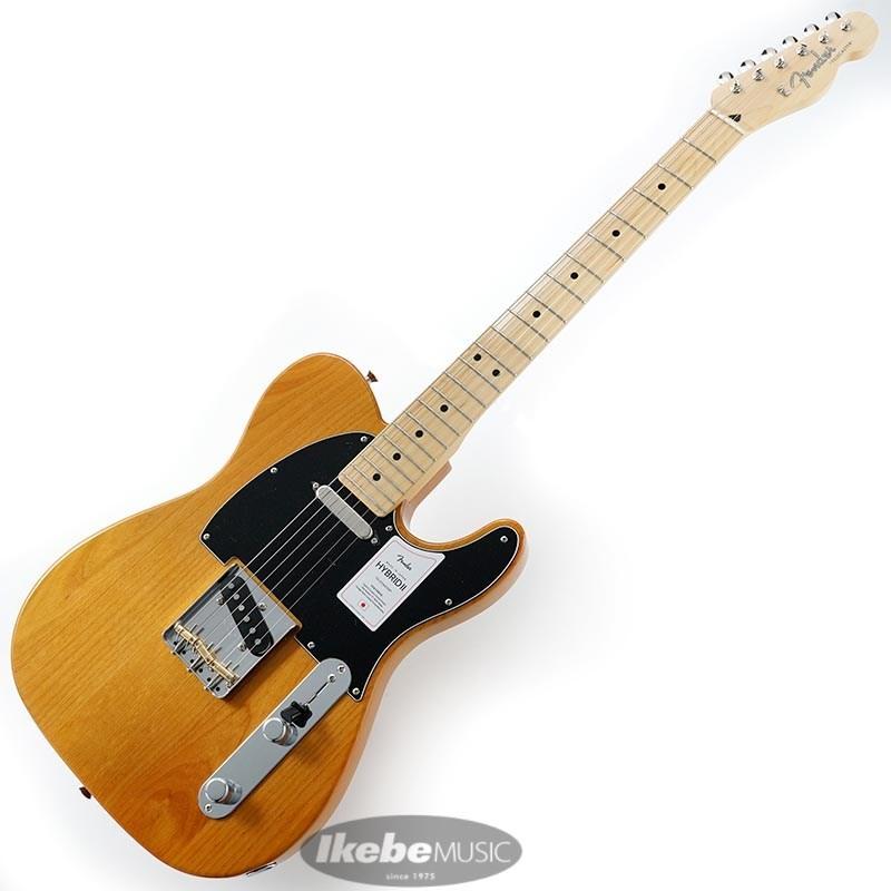 Fender Made in Japan Hybrid II Telecaster (Vintage Natural/Maple)_1