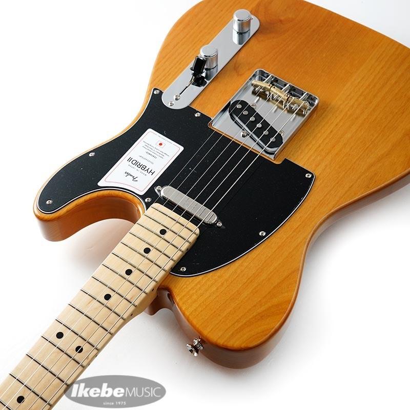 Fender Made in Japan Hybrid II Telecaster (Vintage Natural/Maple)_5