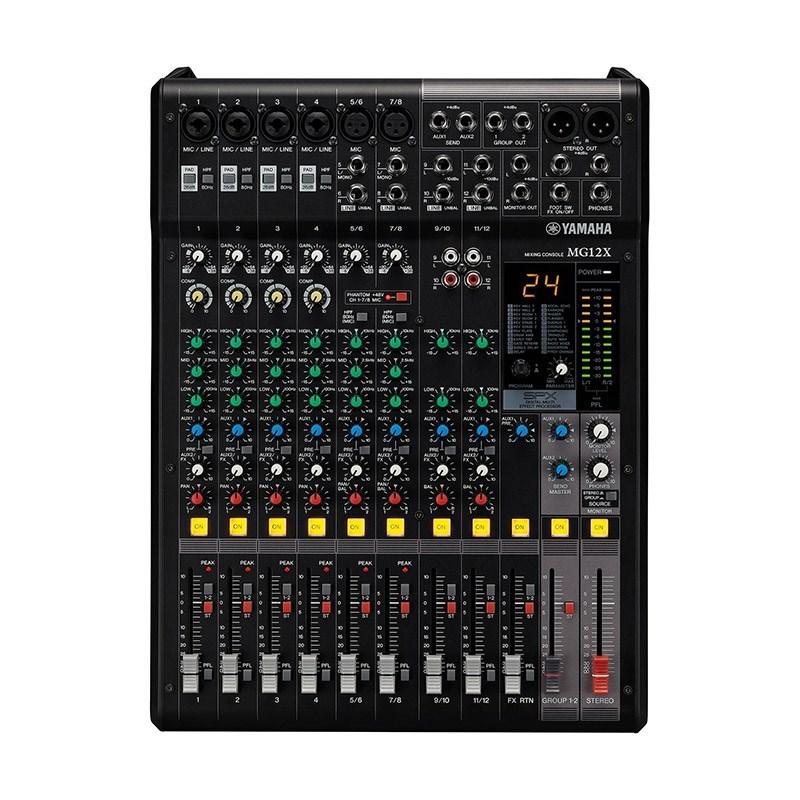 YAMAHA MG12X 【4モノラル + 4ステレオ入力 アナログミキサー】(ヤマハ 