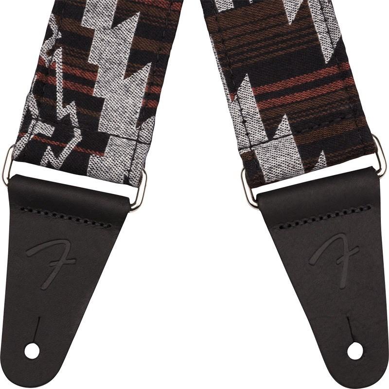 Fender USA 2 inch Zion Strap (Black Aztec) (0992132551) 730251イケベ楽器リ