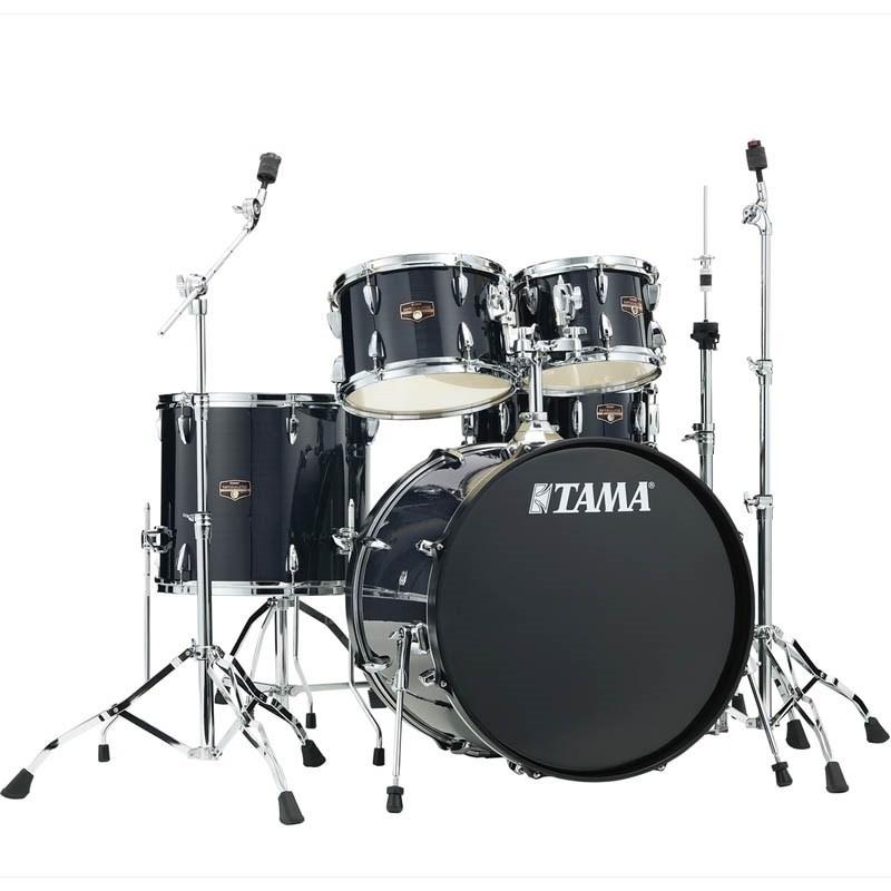 TAMA IP52H6-HBK [Imperialstar 22 バスドラムキット / シンバル無し / ヘアライン・ブラック]