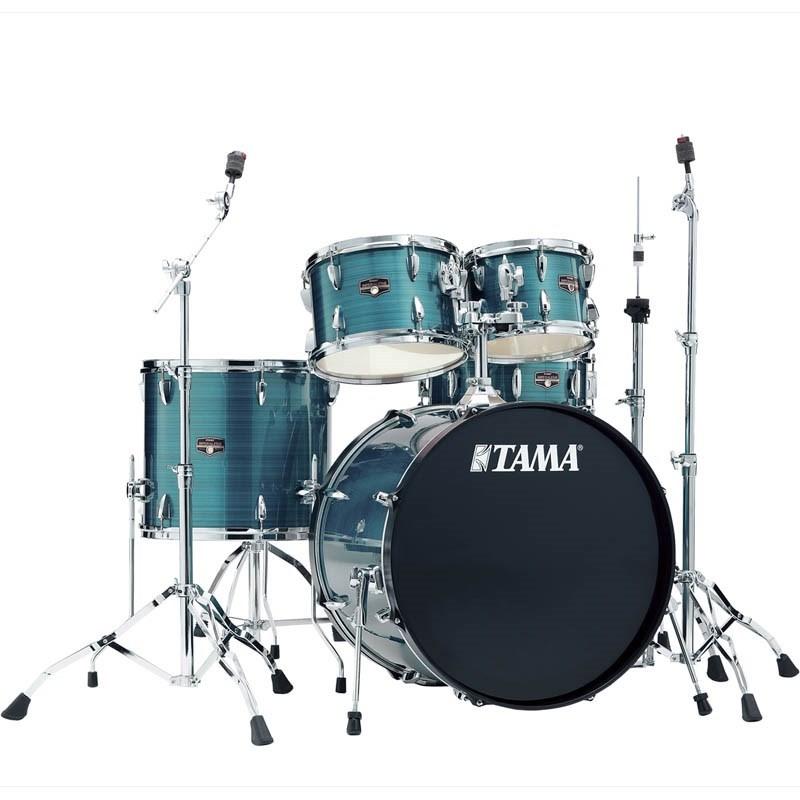 TAMA IP52H6-HLB [Imperialstar 22 バスドラムキット / シンバル無し / ヘアライン・ブルー]
