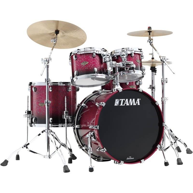 TAMA Starclassic Walnut/Birch 4pc Drum Kit - Molten Dark Raspberry