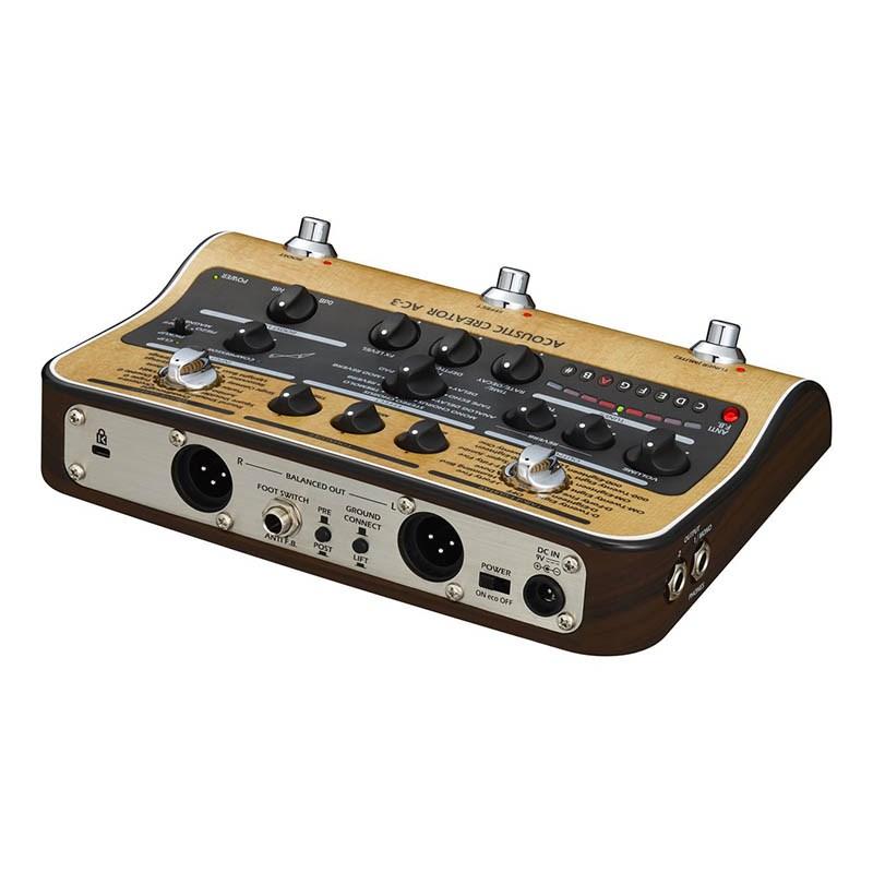 ズーム（zoom） ZOOM AC-3 [Acoustic Creator] : イケベ楽器リボレ