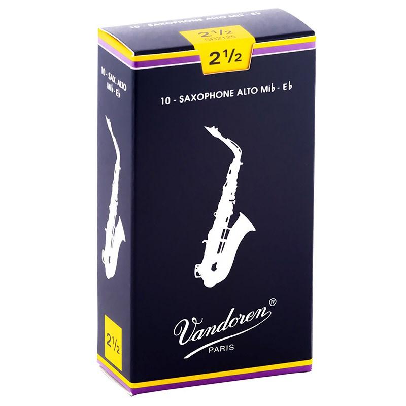 品数豊富! バンドレン VANDOREN リード アルトサクソフォン用 アルトサックス用 トラディショナル 青箱 10枚セット 3.5 バンドーレン アルトサックス用リード・2 2・10枚セット