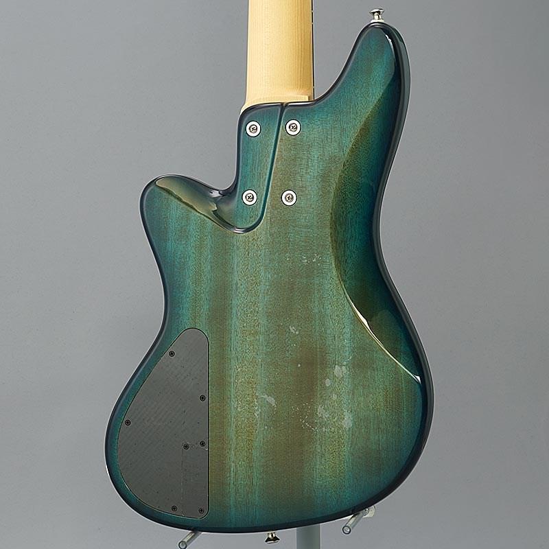 L.E.H. Guitars The Offset 5 (Cottonwood Burl Top / Peacock Blue Burst) 【GWゴールドラッシュセール】｜ikebe-revole｜02
