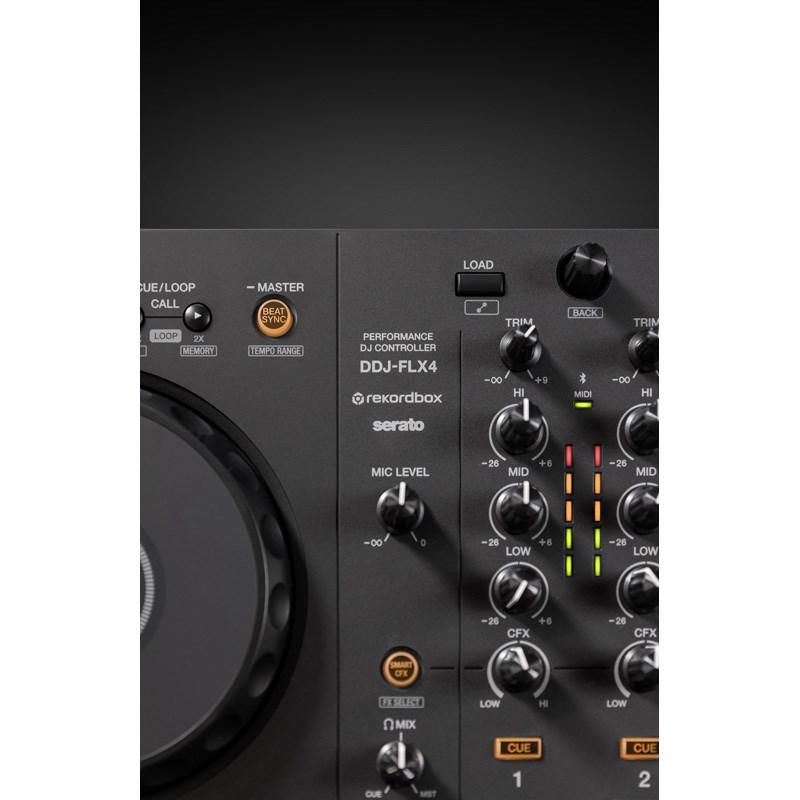 Pioneer DJ 【DDJ-400後継モデル】DDJ-FLX4 + ATH-S100BGR ヘッドホン