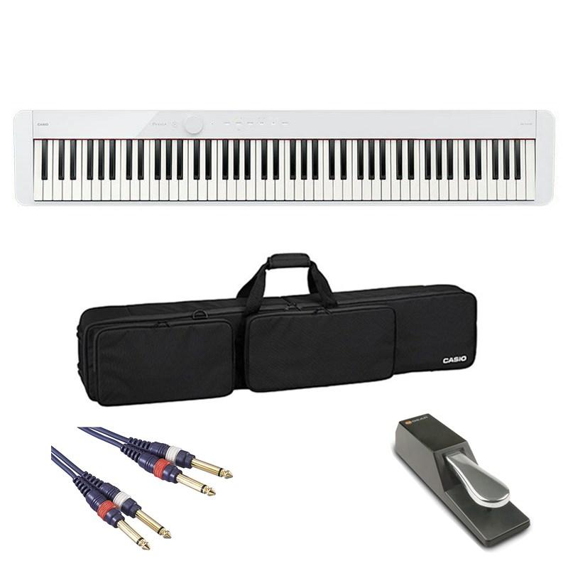 CASIO カシオ PX-S1100WE【ダンパーペダル＆純正ケースセット】(電子
