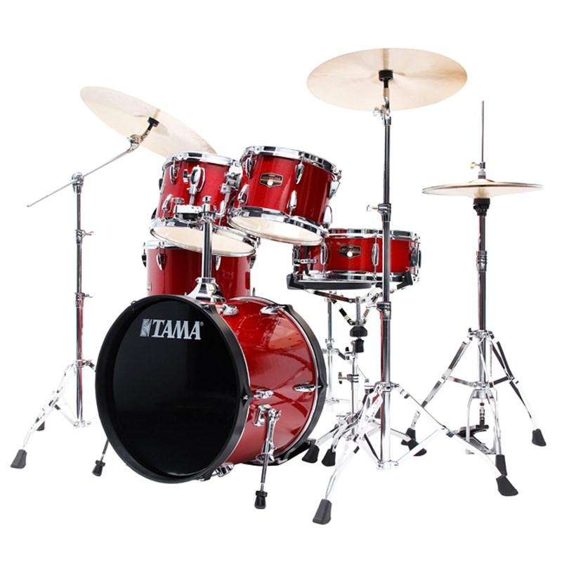 TAMA IP58H6RC-BRM [Imperialstar 18 バスドラムキット / シンバル付属 / バーント・レッド・ミスト]_6