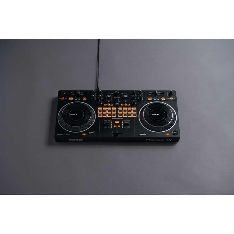 DJ DDJ-REV1 + ATH-S100WH ヘッドホンセット 【無償ダウンロード版Serato DJ 【作成】 Lite対応】