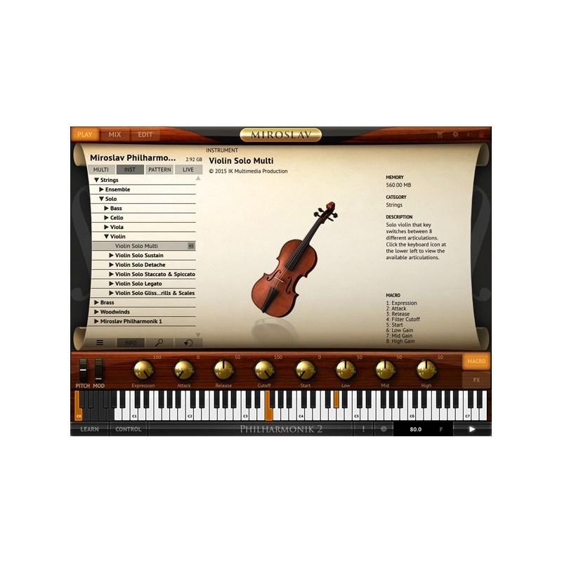 IK Multimedia Miroslav Philharmonik 2 Upgrade【アップグレード版