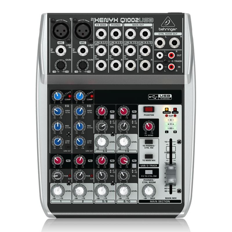 Behringer Q1002USB アナログミキサー BEHRINGER Q1002USB XENYX 【アナログミキサー】 : イケベ楽器リボレ