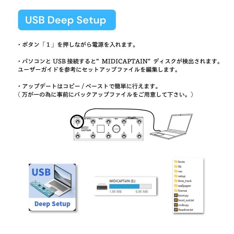 AUDIO 【Louder】 MIDI CAPTAIN