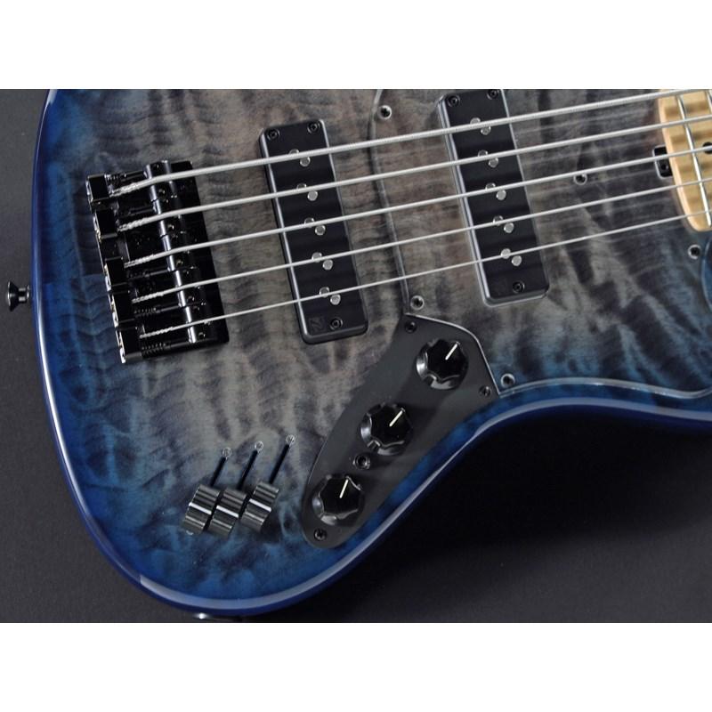 L.E.H. Guitars The Offset 5st Quilted Maple Top/Trans Whale Blue Burst｜ikebe-revole｜04