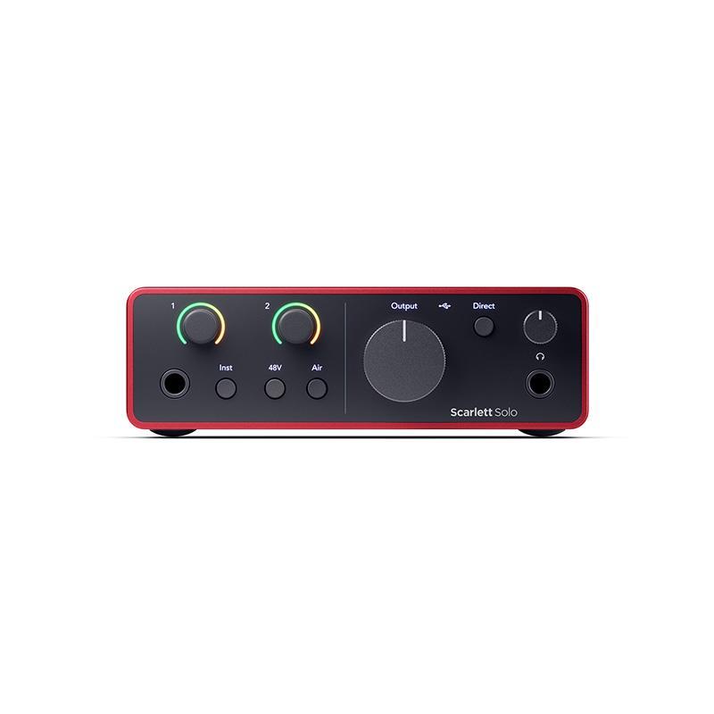 Focusrite Scarlett Solo Studio gen4 (Cubase LE付属)(コンデンサー