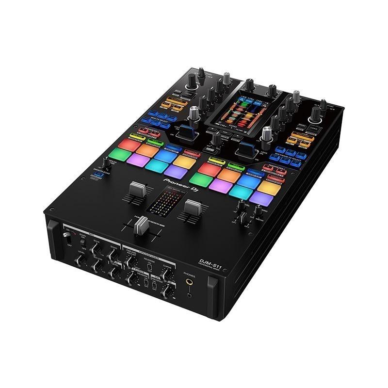 Pioneer DJ DJM-S11 + DJ必需品5ツールSET 【無償版Serato DJ Pro / rekordbox対応】【プロフェッショナル 2ch DJミキサー】｜ikebe-revole｜02