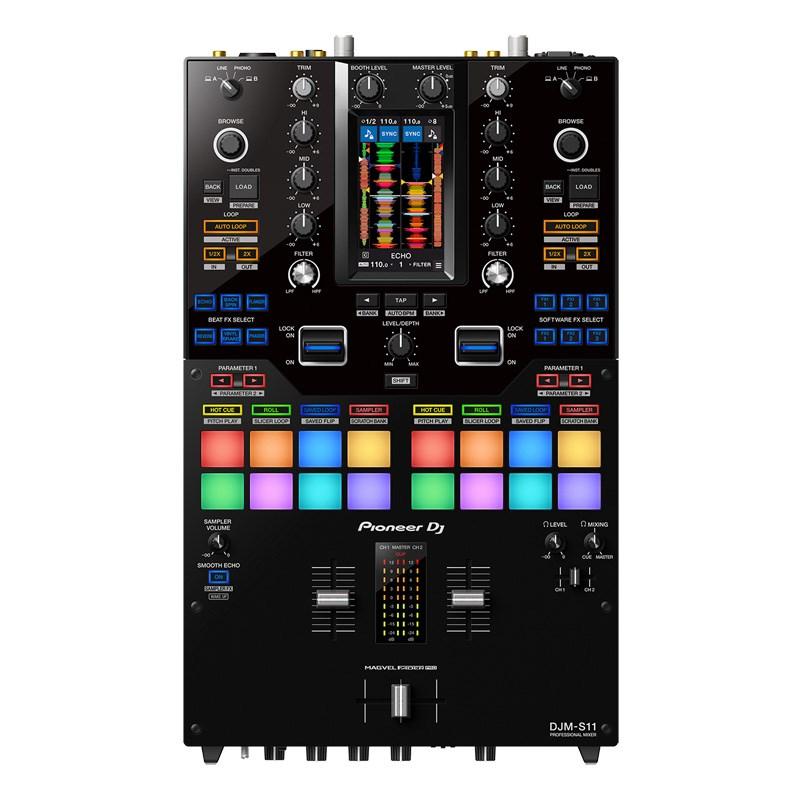 Pioneer DJ DJM-S11 + MAGMAキャリングケースSET 【無償版Serato DJ Pro / rekordbox対応】【プロフェッショナル 2ch DJミキサー】_1
