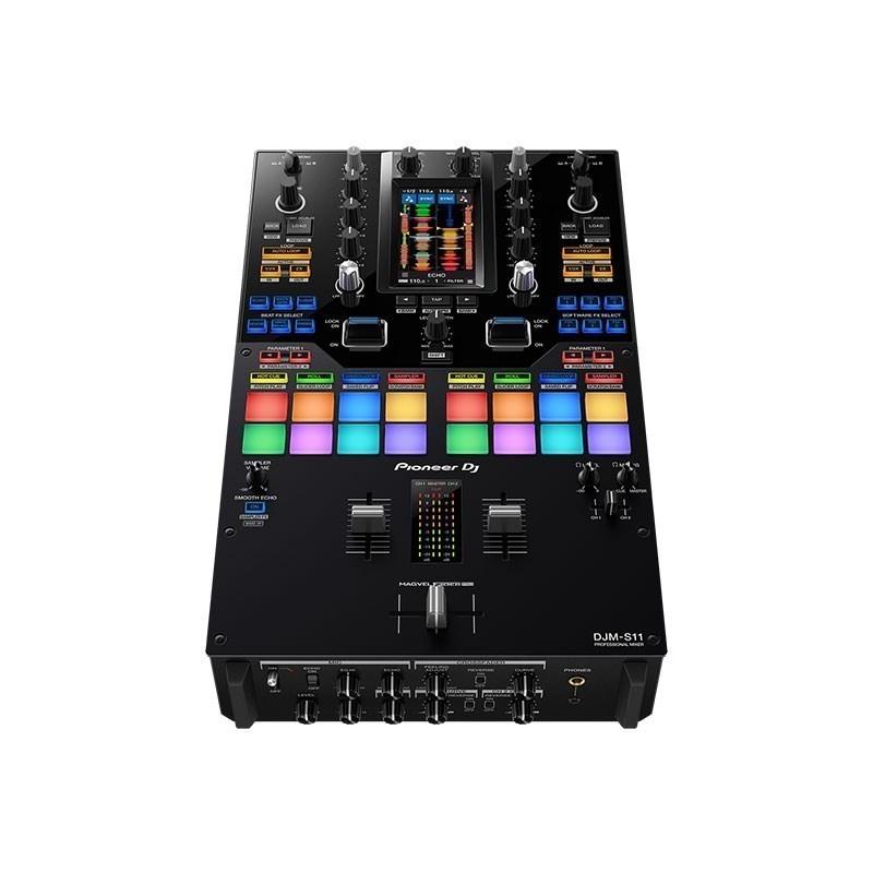 Pioneer DJ DJM-S11 + MAGMAキャリングケースSET 【無償版Serato DJ Pro / rekordbox対応】【プロフェッショナル 2ch DJミキサー】_2