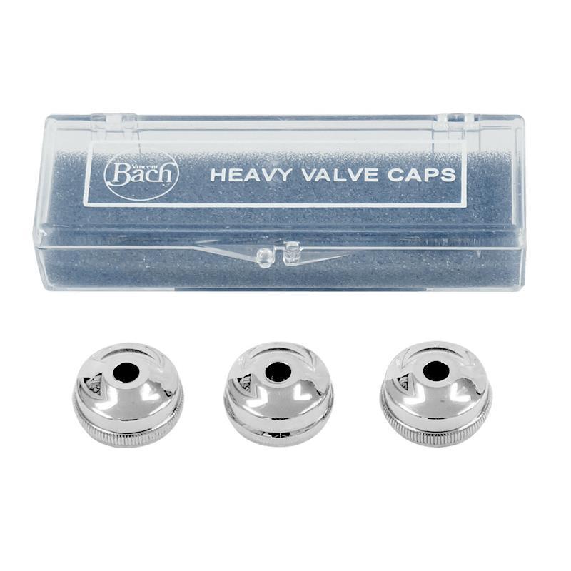 Bach 1810S トランペット用 ヘビーボトム バルブキャップ 銀メッキ（SP
