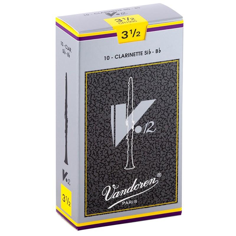 Vandoren クラリネットリードV12 3 10枚入り2箱 vandoren（バンドーレン） 《硬さ：3-1/2》B♭クラリネット用リード