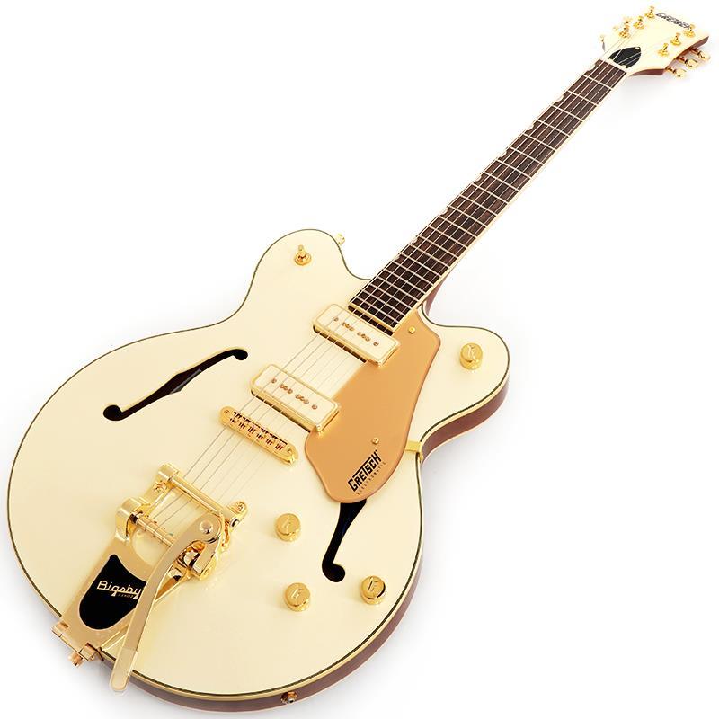 GRETSCH Electromatic Pristine LTD Center Block Double-Cut with Bigsby (White Gold/Laurel)_1