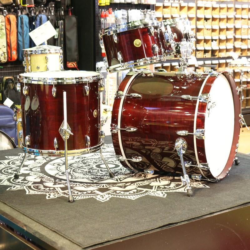 GRETSCH USA Custom 4pc Drum Kit  [BD22，FT16、TT12、TT10] - Walnut Gloss｜ikebe-revole｜03