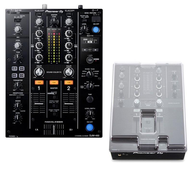 Pioneer DJ Pioneer DJ DJM450 + DECKSAEVR製 本体保護カバーSET
