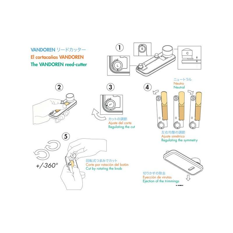 vandoren（バンドーレン） バンドレン リードカッター アルトサックス