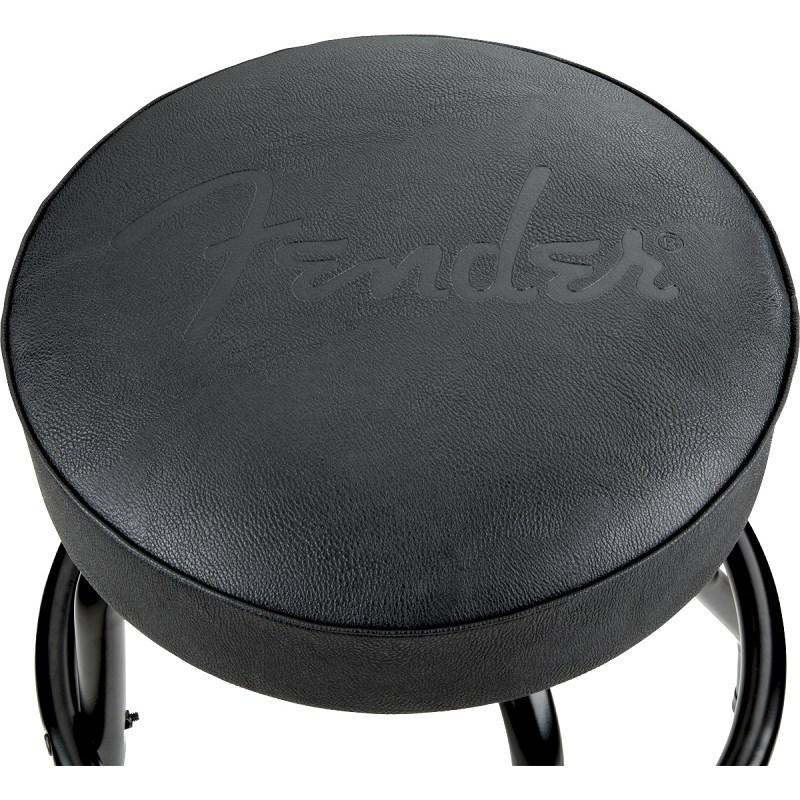 Fender USA 【春得セール】 Fender Embossed Black Logo Barstool， Black/Black， 30[#9192022002]_2