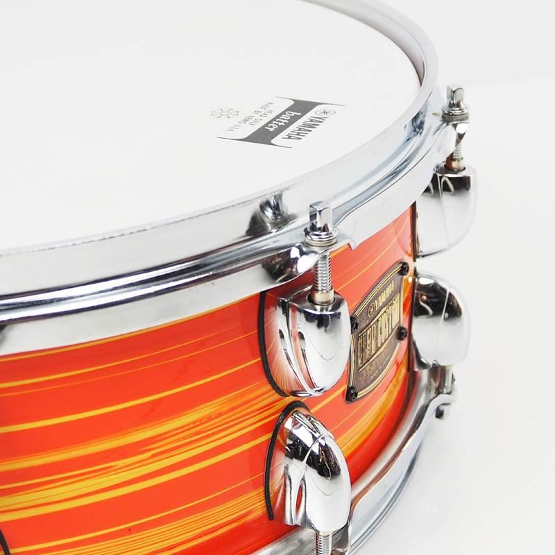 YAMAHA 【USED】CCS1455：Swirl Orange [CLUB CUSTOM SNARE DRUM 14×5.5/Made In Japan]｜ikebe-revole｜08