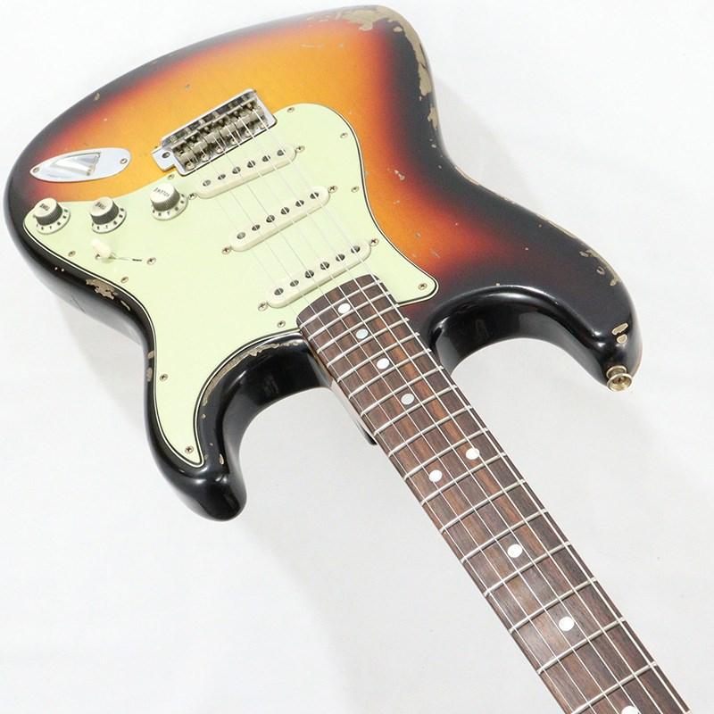 Fender Custom Shop Artist Collection Michael Landau Signature 1968 Stratocaster Relic Bleached 3-Color Sunburst【SN.R131896】｜ikebe-revole｜05