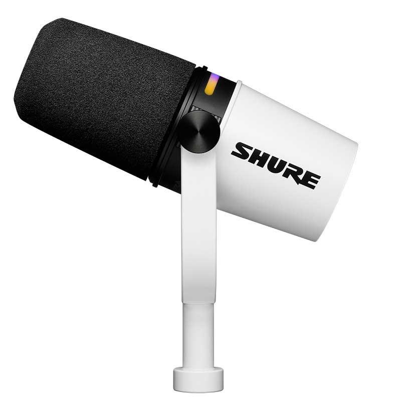 SHURE MV7+(ホワイト)(MV7+-W-J)(配信，ゲーミング定番・USB