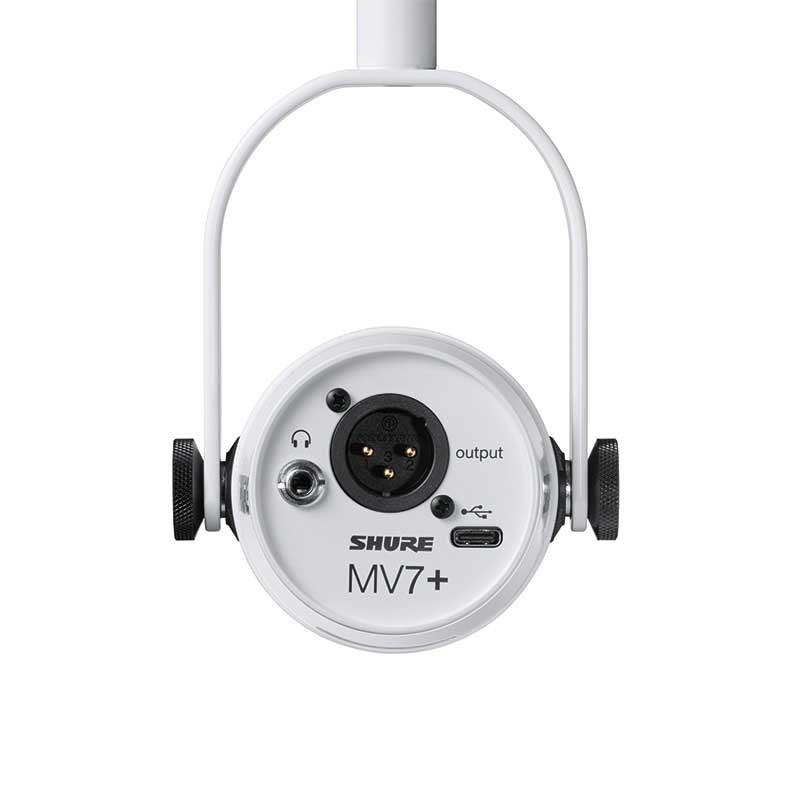 配信機器・PA機器・レコーディング機器 SHURE MV7+ White 配信機器・PA機器・レコーディング機器 SHURE MV7+ White SHURE MV7+(
