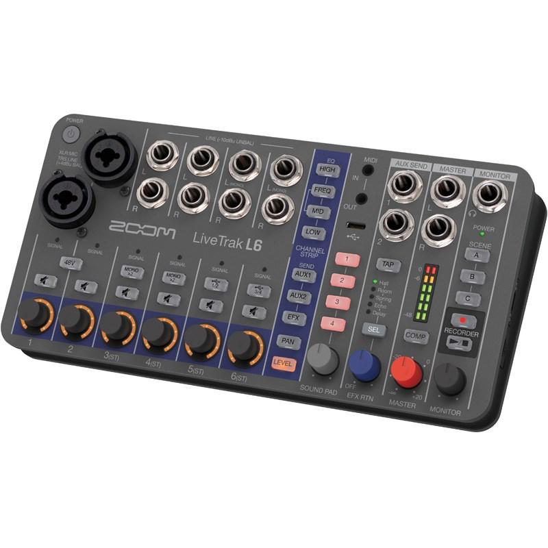 ZOOM ( ズーム ) / LiveTrak L6 ズーム（zoom） ZOOM LiveTrak L6（ズーム）（32bitフロート対応