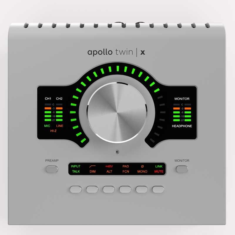 Universal Audio Apollo 8 DUO (10万円以上の厳選UADプラグインとThunderboltケーブル付き)＜オーディオインターフェース＞ Universal Audio Apollo Twin X DUO Gen2 Essentials+ Edition