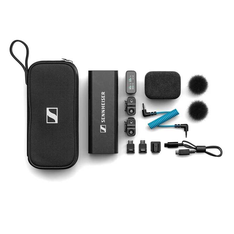 SENNHEISER PROFILE WIRELESS 2-CHANNEL SET(2chクリップオン・ワイヤレスマイクロホンシステム)(32bit float録音対応・2.4GHz接続)(ハンディ..._2