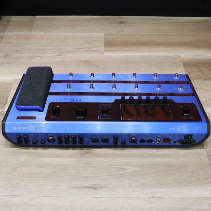 ハイブリッド】Line6 【USED】 Helix Floor Lightning Blue