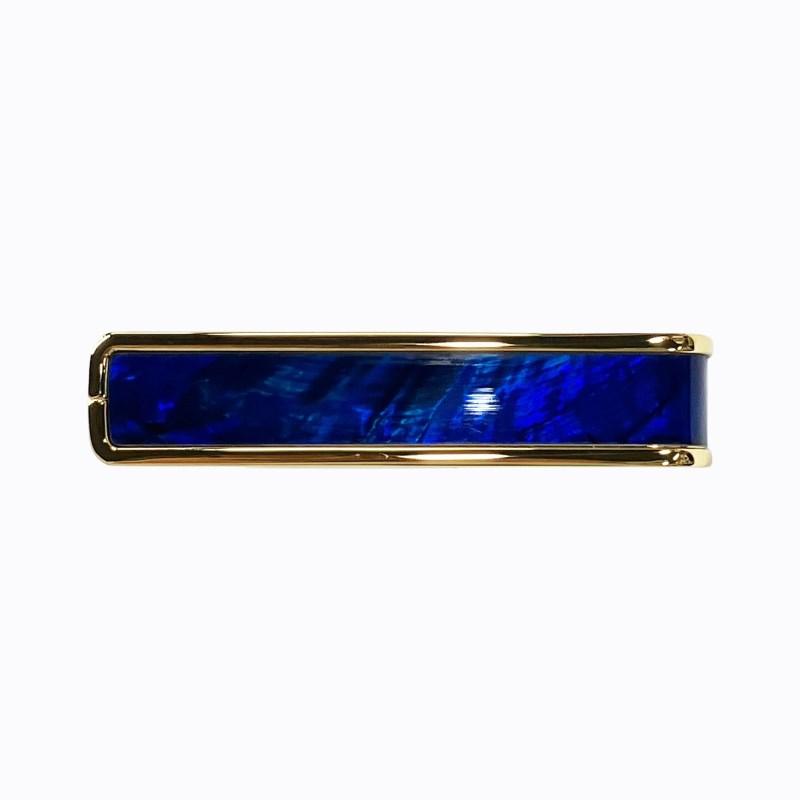 Thalia Capo Exotic Shell Series 24K Gold Electric Blue Angel Wing タリア カポの画像