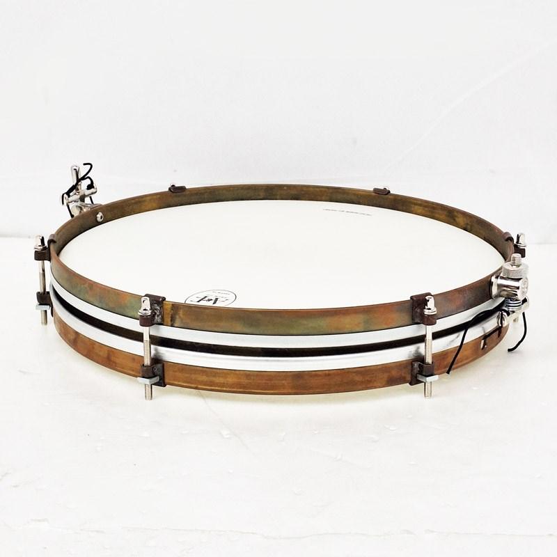 Standard Sizes | A&F Drum Co 【USED】Pancake 14 x 1.5 Raw Brass Snare Drum [Single Tension，No Lugs， with Brass Single Hoops] | スネアドラム | Pvpwon