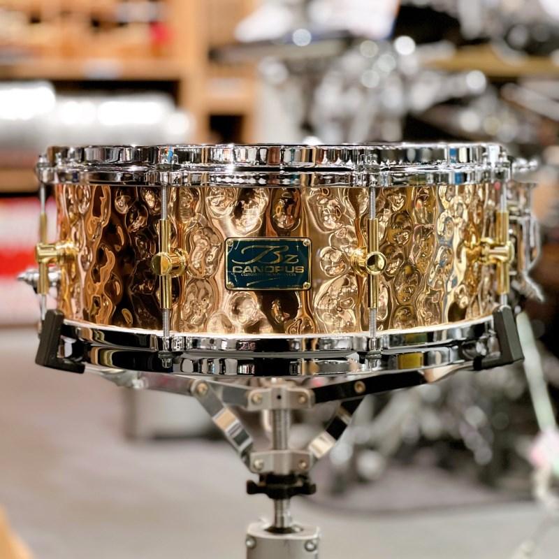 CANOPUS（カノウプス） CANOPUS HBZ-1455 [Hammered Bronze Snare Drum 