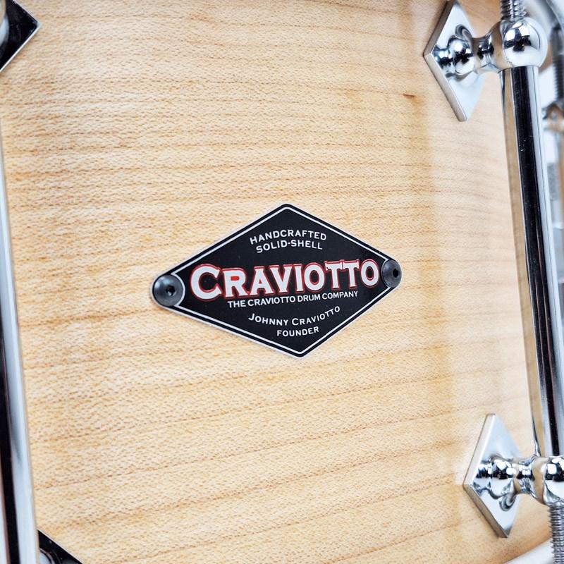 Craviotto Custom Shop Solid Maple Snare Drum 14×6.5 : イケベ楽器