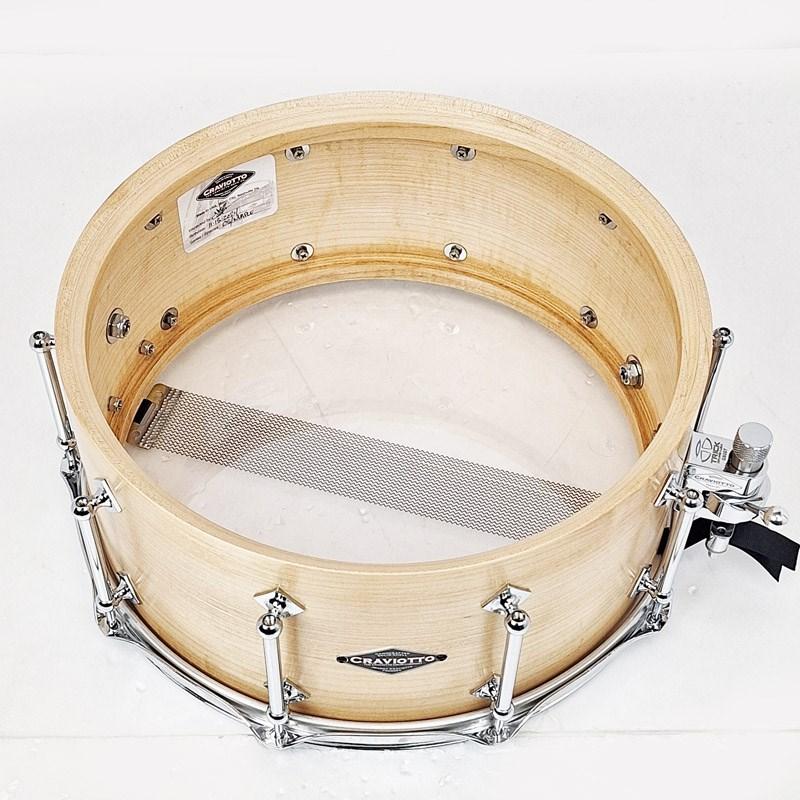 Craviotto Custom Shop Solid Maple Snare Drum 14×6.5 : イケベ楽器
