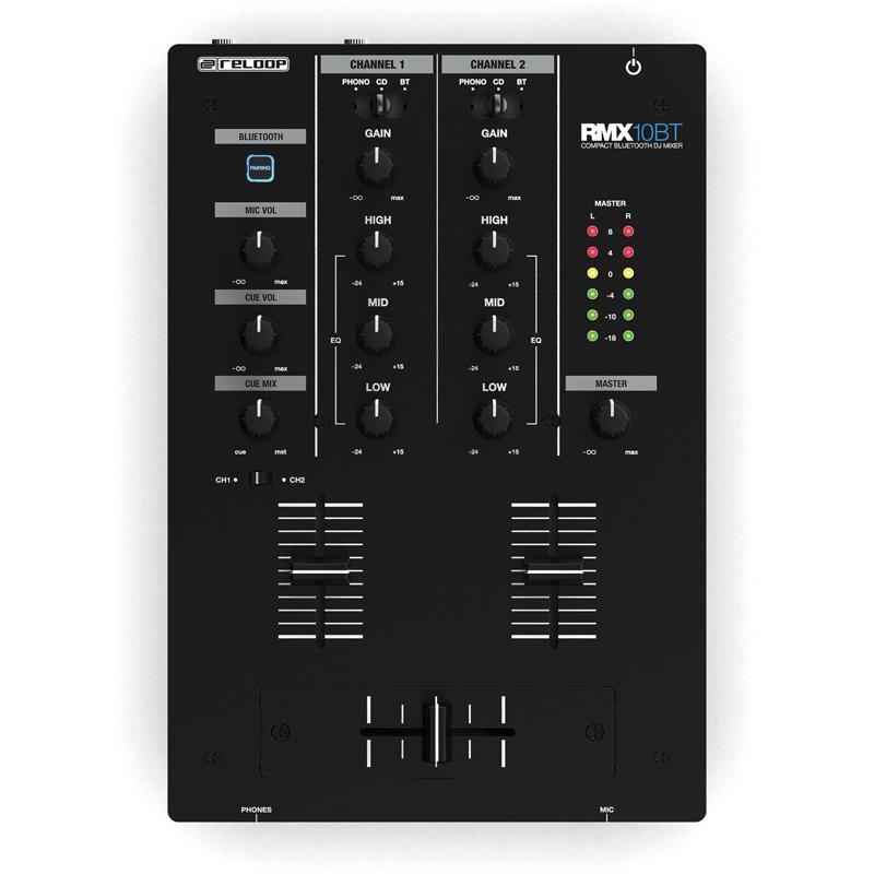 reloop RMX-10 BT 【2ch DJミキサー】(リループ) : イケベ楽器リボレ