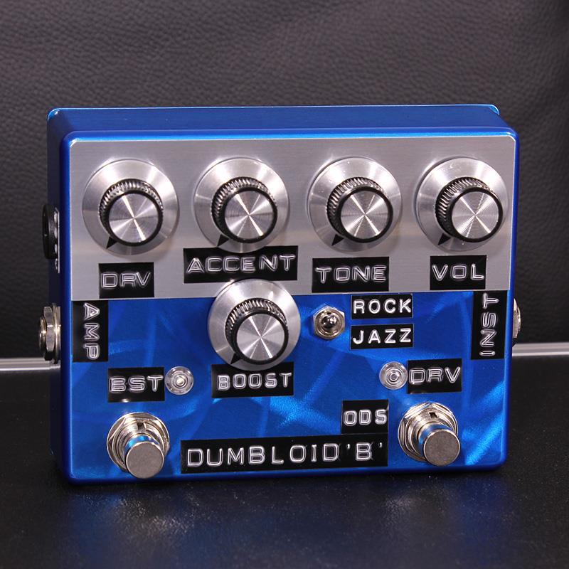 ギター Dumbloid B Boost Special Dumbloid 'B' ODS Boost Custom Preamp Drive Pedal- Gray